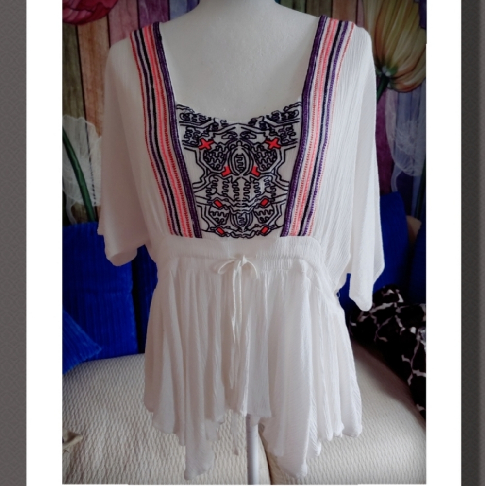 Embroidered Top